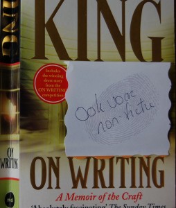 Stephen King Schrijftips